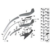 BMW Water Duct - Genuine BMW 51447378917