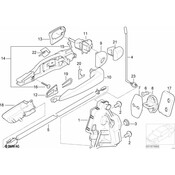 BMW Outside Door Handle Carrier - Genuine BMW 51218216122