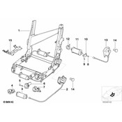 BMW Actuator Inclination Adjusting - Genuine BMW 67668354638