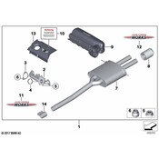 MINI Air Cleaner System (R5X Jcw Lci) - Genuine MINI 11122218978