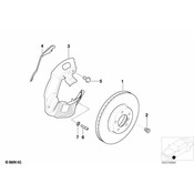 BMW Right Stone-Chip Deflector - Genuine BMW 34101165226
