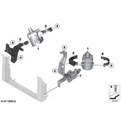 BMW Engine Water Pump Bracket - Genuine BMW 17127845078