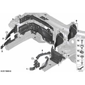 Mini Fender Rail Reinforcement - Genuine Mini 51717351481