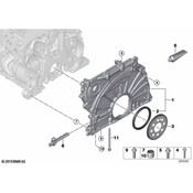 BMW Timing Case Cover - Genuine BMW 11148576066