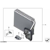 BMW AC Evaporator Core - Genuine BMW 64119361708
