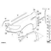 BMW Turn Signal Light Assembly - Genuine BMW 51657207174