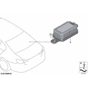 BMW Remote Control Receiver Module - Genuine BMW 61359440541