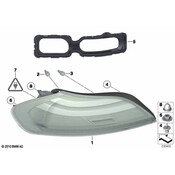 BMW Adjustment Element - Genuine BMW 63217232325