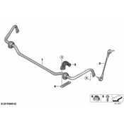 BMW Suspension Stabilizer Bar - Genuine BMW 31305A52D40