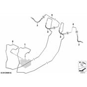 BMW Pipe (M12-M10) - Genuine BMW 34326853515