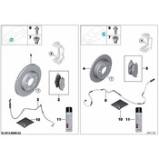 BMW Disc Brake Rotor - Genuine BMW 34106865722