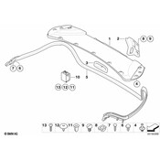 BMW Trunk Lid Sealing - Genuine BMW 51767193576