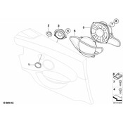 BMW Sound Guide Loudspeaker Left - Genuine BMW 65136932003
