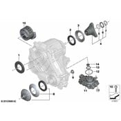 BMW Transfer Case Actuator - Genuine BMW 27608747765