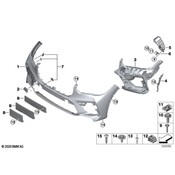 BMW Tow Eye Cap - Genuine BMW 51118069921