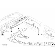 BMW Cover (Black-Chrom) - Genuine BMW 51169170854