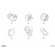 BMW Socket Housing (6 Pol) - Genuine BMW 61136920056