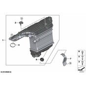 BMW Engine Intake Manifold and Charge Cooler - Genuine BMW 17518053321