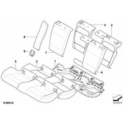 BMW Seat Cover - Genuine BMW 52207246511