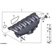 BMW Engine Intake Manifold - Genuine BMW 11617576911