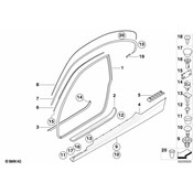 BMW M3 Door Sill - Genuine BMW 51478046475