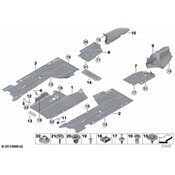 BMW Underbody Panelling Rear Right - Genuine BMW 51757260766