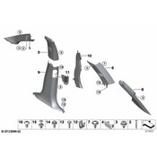 BMW Dashboard Air Vent - Genuine BMW 51437380524