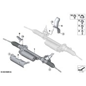 BMW Rack and Pinion Bolt - Genuine BMW 32109882004