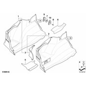 BMW Pad Trunk Floor Left - Genuine BMW 51479118747