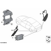 BMW Holder Control UnitLane Change Warning - Genuine BMW 66326795928