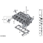 BMW Engine Cylinder Head Gasket - Genuine BMW 11128627108