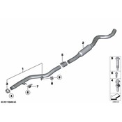 BMW Exhaust System Hanger - Genuine BMW 18307600872