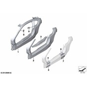 BMW Rocker Panel Reinforcement - Genuine BMW 41007393531
