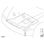 BMW Powertrain Skid Plate - Genuine BMW 51718218384