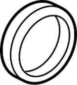 VW Audi Axle Shaft Seal Rear Right (Touareg) - Genuine VW Audi 0AA409189H