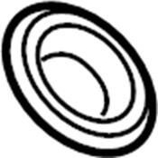 Volkswagen Transfer Case Input Shaft Seal - Genuine VW 0AD321199B