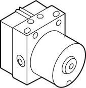 Audi VW ABS Pump Hydraulic Assembly- Genuine VW Audi 1K0614517DPBEF