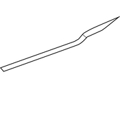 Volkswagen Door Sill Plate - Genuine VW 1K3853372B82V