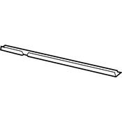 Volkswagen Door Window Belt Weather Strip - Genuine VW 1K4837478D5AP