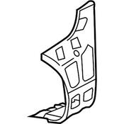 VW Bumper Guide - Genuine VW 1Q0807376A