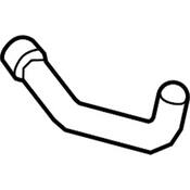 VW Engine Coolant Hose - Genuine VW 3C0121073AE