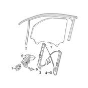 Volkswagen Window Channel - Genuine VW 3CN837440A5AP