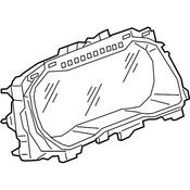 Volkswagen Instrument Cluster Bezel - Genuine VW 3G0920890E