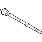 VW Tie Rod End - Genuine VW 3QF423810C