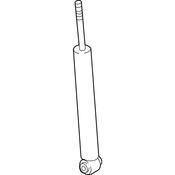 Volkswagen Shock Absorber - Genuine VW 3QF513029AE