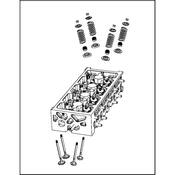 Volkswagen Engine Valve Spring - Genuine VW 04E109623T