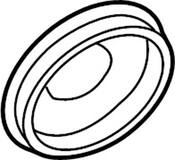 Audi VW Headlight Bulb Cap - Genuine Audi VW 4G0941607A