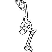 Audi VW Headlight Level Sensor - Genuine Audi VW 4H0941310C