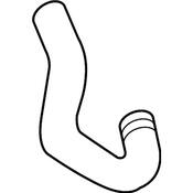 Audi VW Engine Coolant Hose - Genuine Audi VW 4M0121449CF