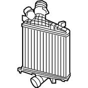 Audi VW Intercooler - Genuine Audi VW 4M0145803BP